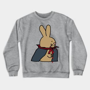 Halloween Horror Vampire Bunny Rabbit Crewneck Sweatshirt